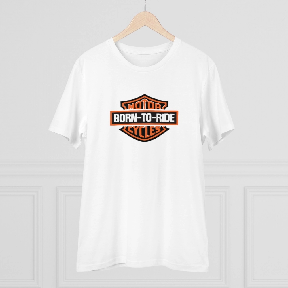 men's pc cotton bike ride design printed t shirt (color: white, thread count: 180gsm) men's pc cotton bike ride design printed t shirt (color: white, thread count: 180gsm)