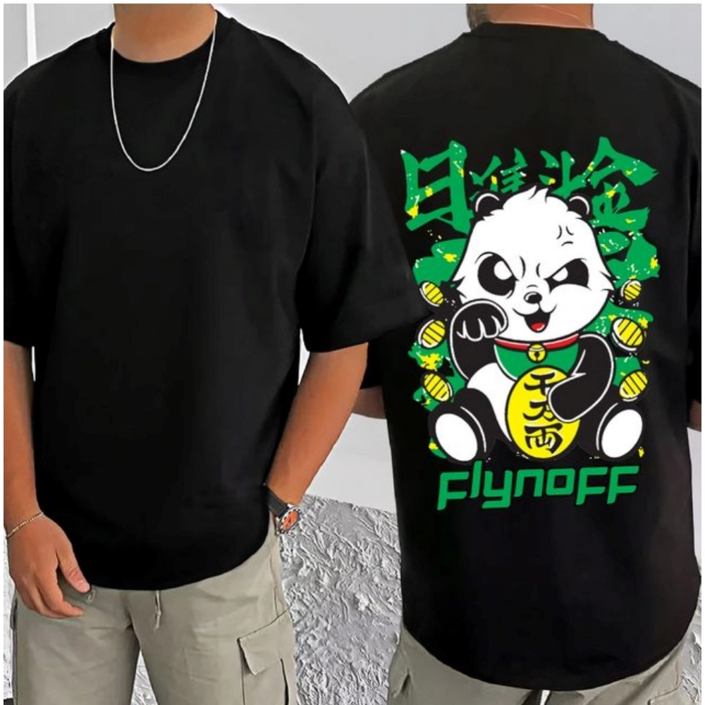 men's casual cotton blend printed round neck half sleeve t shirt (black) men's casual cotton blend printed round neck half sleeve t shirt (black)