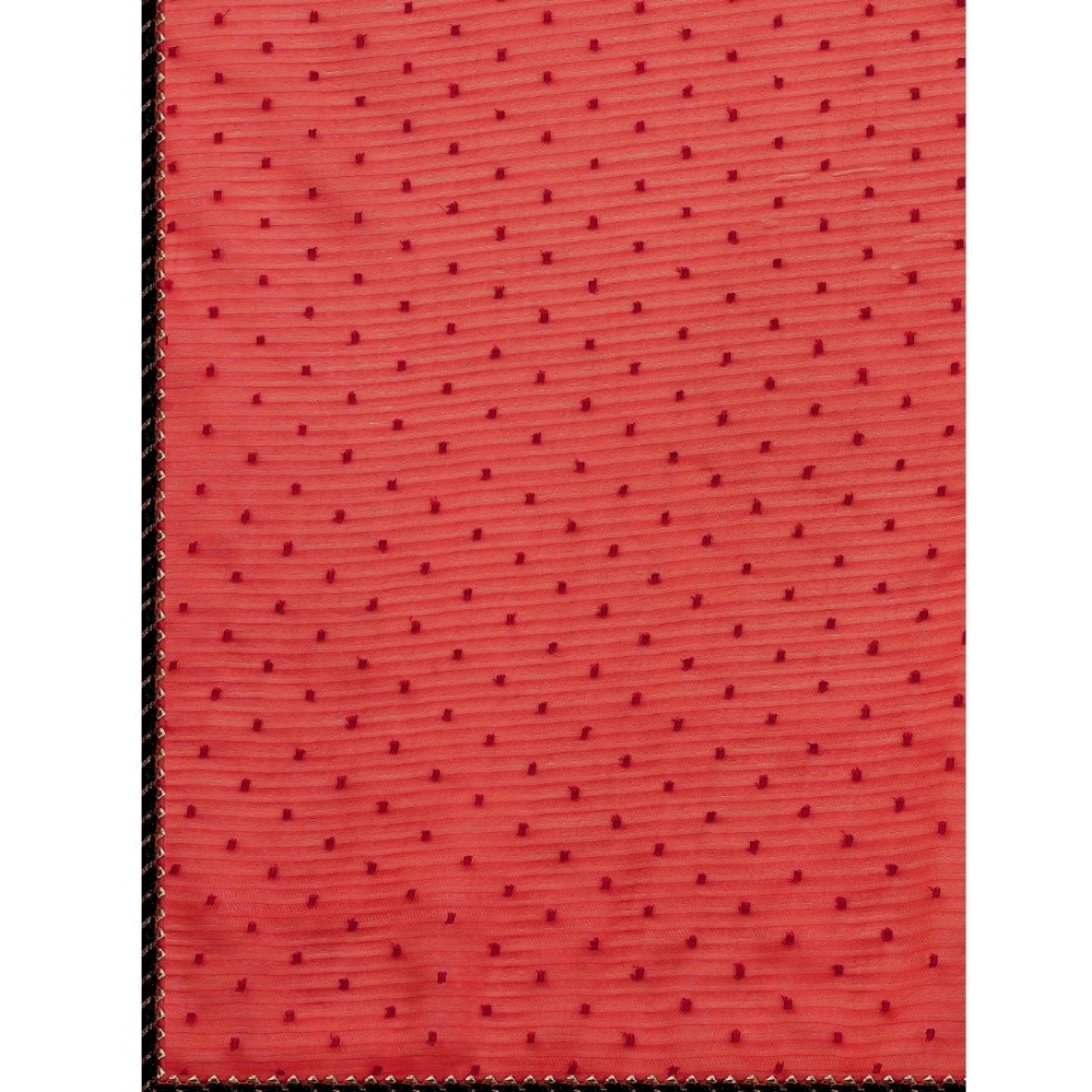 generic women's silk blend embellished saree with unstitched blouse 5.5mtr (red) generic women's silk blend embellished saree with unstitched blouse 5.5mtr (red)